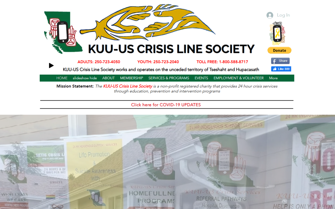 KUU-US Crisis Line Society